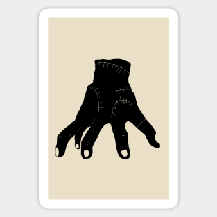 The Addams Hand Sticker